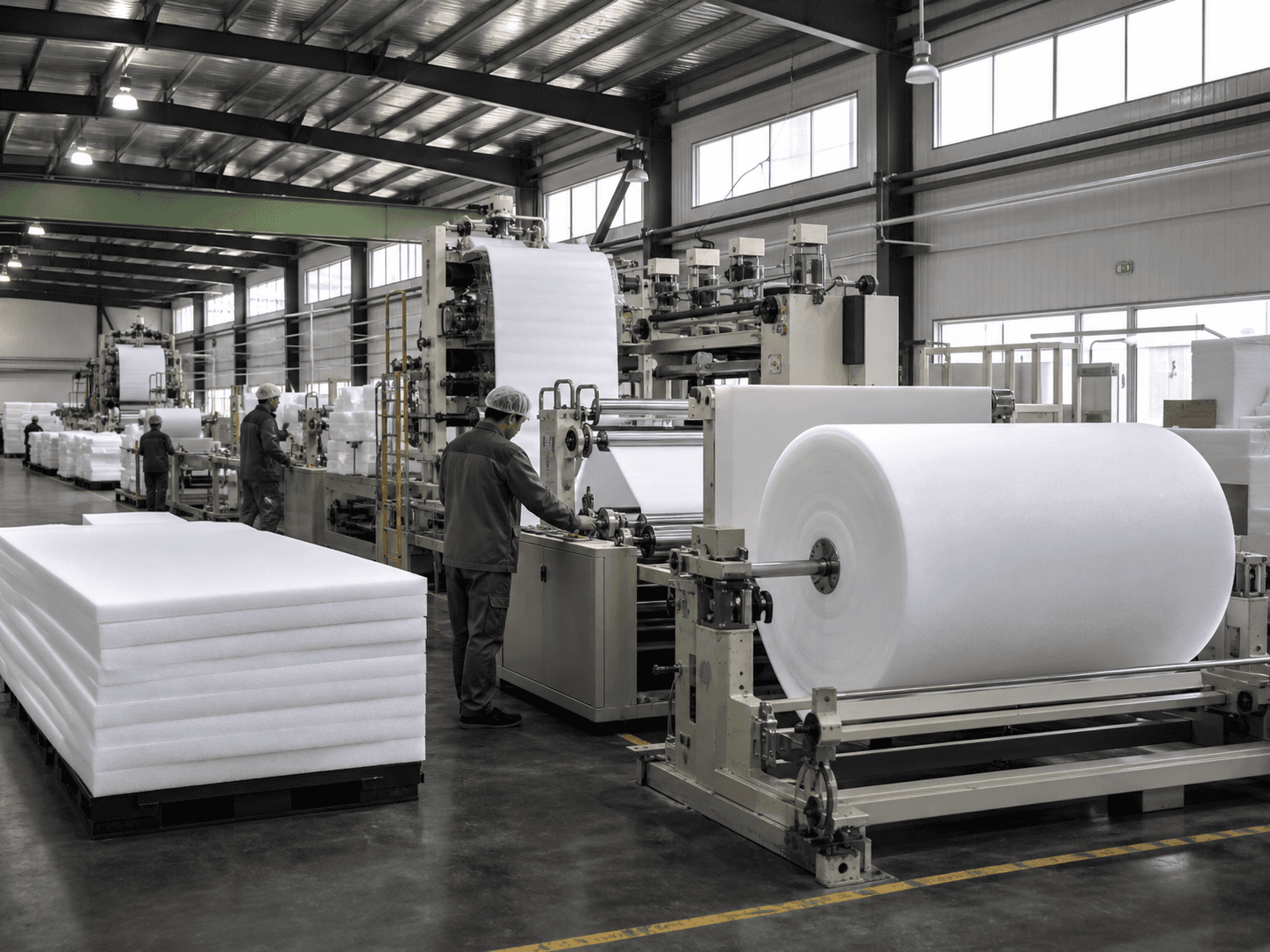 ZH PACK EPE foam manufacturing facility